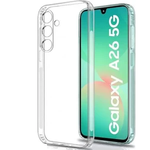 Samsung Galaxy A26 Şeffaf Silikon Kamera Yeri Korumalı Kılıf