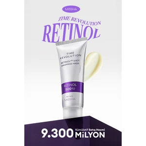 Retinol Içerikli Soyulabilen Maske Time Revolution Retinol 500 Shot Wrapping Mask