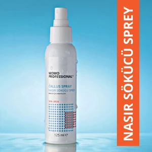 Momo Professional Callus Sprey, Nasır Çıkarıcı Keratolitik Pedikür Sprey, 125 ml