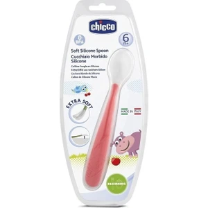 Yumuşak Silikon Kaşık 6+ Ay Kırmızı