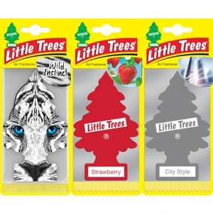 Car Freshner Asma Koku 3'lü Vahşi, Çilek, Şehir Karışık Set