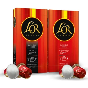 Imola Ristretto + L'or Maranello Espresso Nespresso Uyumlu Alüminyum Kapsül Kahve