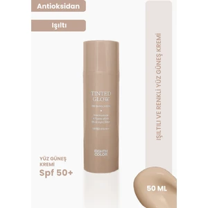 Eighth Color Tinted Glow Işıltılı Ve Renkli Yüz Güneş Kremi