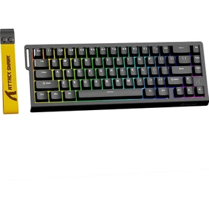 Attack Shark X68 He Hall Effect Rapid Trigger Mekanik Klavye [manyetik Switch]