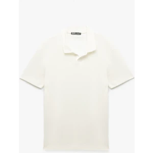 Kısa Kollu Pamuklu Slim Fit Polo Yaka Tişört