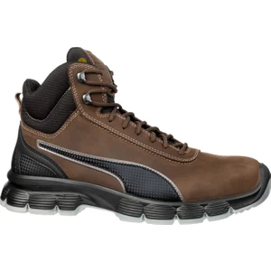 Condor Brown Mid Çelik Burunlu Nubuk Deri Iş Ayakkabısı S3 Src Esd