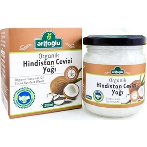 Organik Hindistan Cevizi Yağı 200 ml