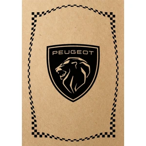 Kraft 120GR Peugeot Oto Paspas Kağıdı 100 Adet - 35X50CM - Kalın Kağıt Baskılı