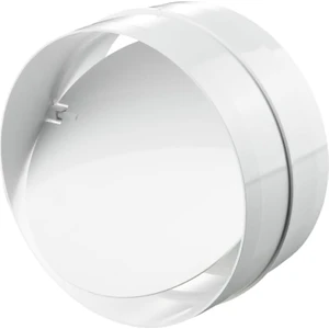 Venteurope 10 Skpo Hava Klapesi | 100 Mm Hava Geri Önleyici Klape | Yuvarlak Kanallar Için Geri Tepme Damperli Konektör |