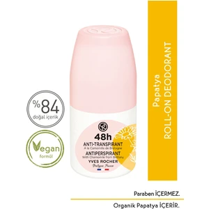 Yves Rocher Roll-on Antiperspirant Deodorant - Papatya-50 ml