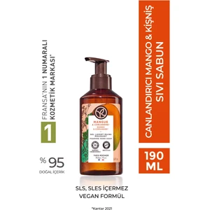 Yves Rocher Sıvı Sabun- Canlandırıcı Mango Kişniş - 190ml-56194