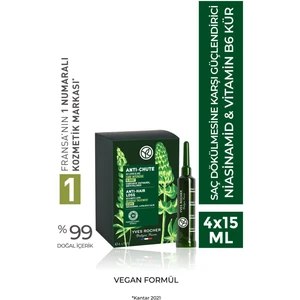 Yves Rocher Saç Dökülmesine Karşı (anti-chute) Güçlendirici Niacinamide&vitamin B6 Kür - Vegan-60 Ml 52095