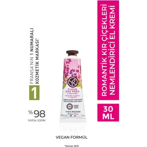 Yves Rocher Nemlendirici El Kremi - Romantik Kır Çiçekleri - 30ml-81361