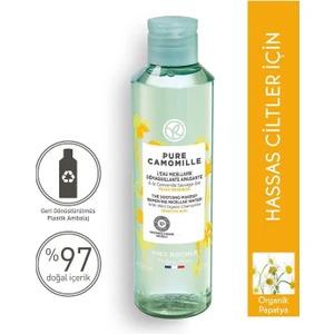 Yves Rocher Hassas Cilt, Yatıştırıcı Organik Papatya, Micellar Makyaj Temizleme Suyu-Pure Camomille-200ml