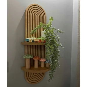 Akçe Home Gökkuşağı Duvar Rafı