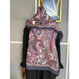 Şal Desenli Pamuklu Şal