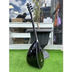 Siyah Kısa Sap Bağlama (Kılıf,yedek Tel ve Tezene Dahil)