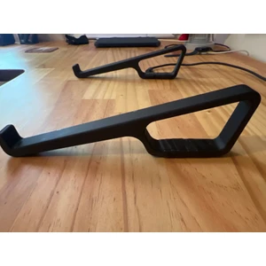 3 Boyutlu Hepsi - Notebook Laptop Standı - Model No : 1 - Laptop Notebook Yükseltici - Siyah Renkli - Taşınabilir & Basit & Ergonomik