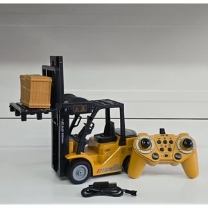 Sem Oyuncak Oyuncak Uzaktan Kumandalı Forklift Sesli Işıklı Şarjlı Duman Çıkaran Full Fonksiyon