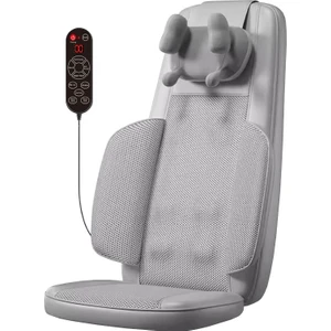 Rlx50 3d Shiatsu Masaj Koltuğu Minderi Isıtmalı, Titreşimli, Sırt, Bel Ve Omuz Ofis Masaj Cihazı