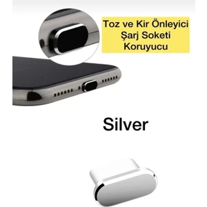 Iphone 16 -16PLUS - 16PRO - 16PROMAX Toz ve Kir Önleyici Şarj Soketi Koruyucu Tıpa-Silikon