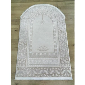 Pırlanta Çırağan Oval Kalın Yumuşak Yüzey Parlak Iplik Seccade 77 x 125  cm