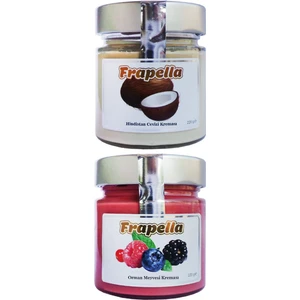 Hindistan Cevizi Kreması ve Orman Meyvesi Kreması 2 Adet 220 Gr.