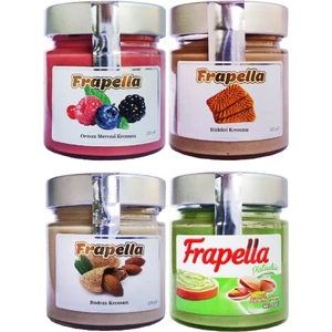 Bisküvi Kreması, Orman Kreması, Badem Kreması, Antep Kreması 4 x 220 gr