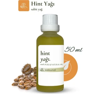 Hint Yağı 50 ml  Saç Bakımı ve Kaş Bakımına Uygun Doğal Bitkisel Yağ