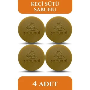 Keçi Sütü Sabunu 4 Adet - Cilt Tonu Dengeleyici ve Aydınlatıcı Sabun