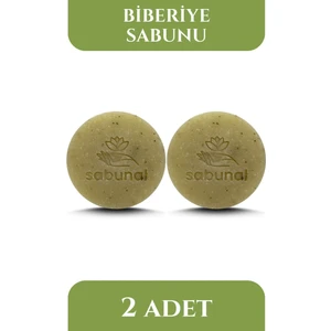 Biberiye Sabunu 2 Adet - Saç ve Cilt İçin Arındırıcı Doğal Sabun