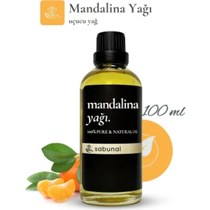 Mandalina Yağı 100 ml - Aromaterapi ve Cilt Bakım Yağı