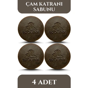 Çam Katranı Sabunu 4 Adet - Hassas Ciltler İçin Doğal Bakım Sabunu