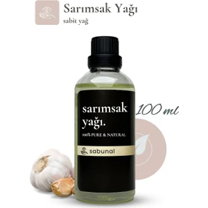 Sarımsak Yağı 100 ml - Saç Bakım Yağı