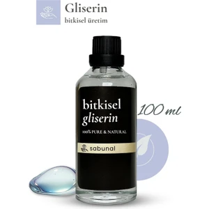 sabunal Gliserin 100 ml Katkısız Bitkisel Saf Gliserol Kırşıklık Ve Çatlak Karşıtı Yüksek Nemlendirme