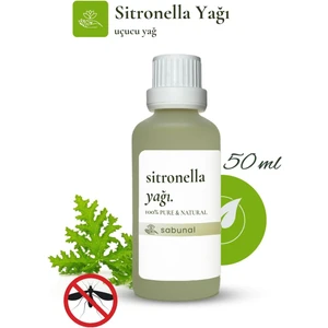 Sitronella Yağı 50 ml - Sinek Kovucu ve Doğal Ferahlatıcı Yağ