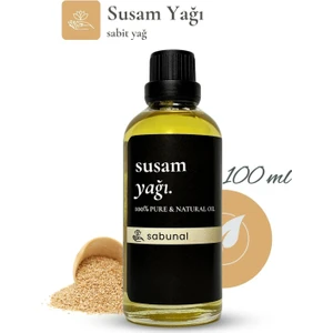 Susam Yağı 100 ml - Cilt ve Saç Bakımına Uygun Doğal Yağ