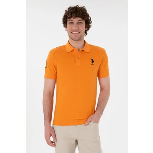 U.s. Polo Assn. Erkek Turuncu Tişört Basic 50305929-VR051