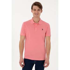 U.s. Polo Assn. Erkek Pembe Tişört Basic 50297984-VR041