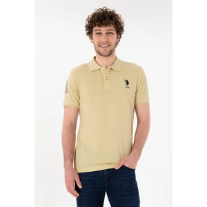 U.s. Polo Assn. Erkek Açık Haki Tişört Basic 50305929-VR183
