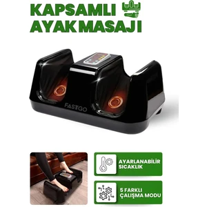 Yeni Titreşimli Shiatsu Masaj Cihazı Isıtmalı Yoğurmalı Dolaşım Ayak Masaj Aleti