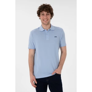 U.s. Polo Assn. Erkek Açık Mavi Tişört Basic 50306007-VR003