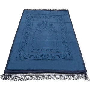 Peluş Seccade Lacivert