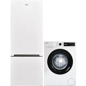 2'li Beyaz Eşya Seti (NFK52011 Buzdolabı + CMI 96301 Çamaşır)