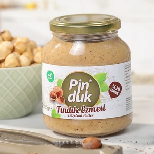 Fındık Ezmesi %70 FINDIK 320 gr - Yüksek Lif Ve Protein - Vegan, Katkısız, Palm Yağı İçermez