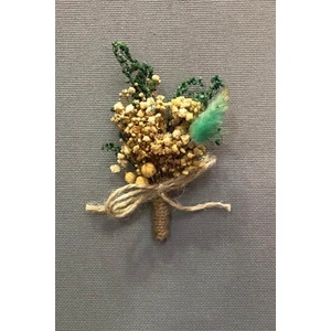 Hayalperest Boncuk Damat Yaka Çiçeği