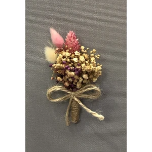 Hayalperest Boncuk Pudra Cipsolu Yaka Çiçeği