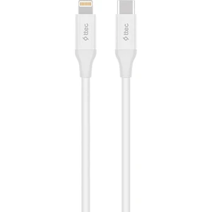 2DK40B Ttec Type-C - Lightning Hızlı Şarj Kablosu 150 cm Beyaz