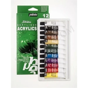 Acrylic Studio Set 12 Renk Akrilik Boya