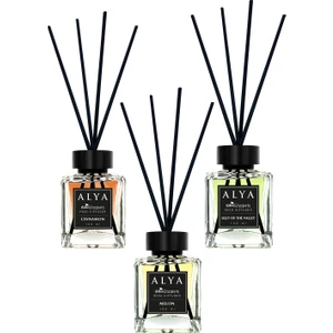 Nature's Scents Bambu Çubuklu Oda Kokusu Lilly Of The Valley - Cinnamon - Melon 100 ml x 3 Adet